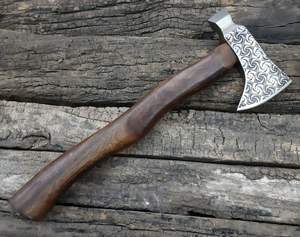 Wholesale Customized Top Quality OEM ODM Service Handmade High Carbon Steel <b>Axe</b> Industrial Grade for Hunting Hot Sale with <b>Wood</b> - Product Image 3