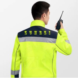 เสื้อแจ็กเก็ตทำงานอุตสาหกรรมสำหรับผู้ชายเสื้อบุผ้ากันน้ำปลอดภัยสะท้อนแสง - Product Image 6