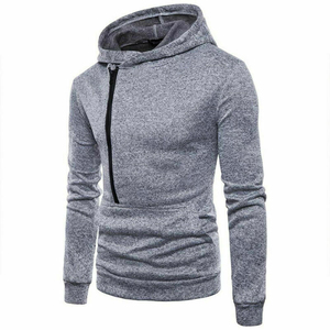 2024 <b>Men's</b> Half <b>Zip</b> <b>up</b> Cotton Hoodie Custom Printing Zipper Pullover for Hiking Sports Winter Sports <b>Top</b> Design in Regular Sizes - Product Image 1
