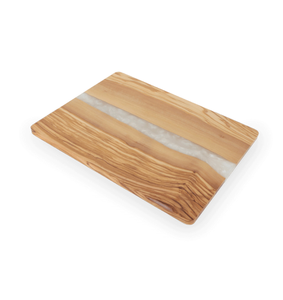 Tabla de cortar de madera y resina de alta calidad Recién llegado Logotipo personalizado Tabla de cortar de madera y resina de Acacia hecha a mano - Product Image 4