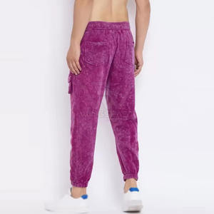 New Arrival Lightweight Comfortable Men Acid Wash <b>Trousers</b> Hot Sale Unique Design Men Acid Wash <b>Trousers</b> - Product Image 2