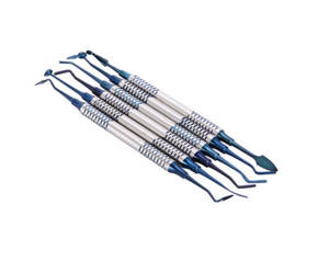 Kit de Instrumentos dentales compuestos 6-pcs Plasma Blue Tip Relleno compuesto Dental Scalar Set dental set instrumentos quirúrgicos - Product Image 6