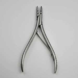 Pince professionnelle en acier inoxydable pour extensions capillaires à micro-anneaux, outils de pose et de retrait pour extensions capillaires à bandes adhésives, outils de scellage pour extensions capillaires de haute qualité - Product Image 2