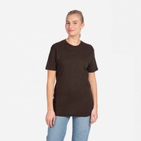 T-shirt en coton unisexe couleur idéale chocolat noir respirant Next Level 3600 T-shirt en coton unisexe T-shirt doux ajusté à col rond
