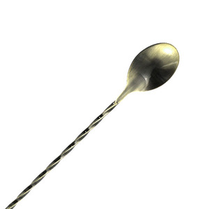 Cuillère à bar Outil 2 en 1 combine une cuillère à mélanger pour remuer et superposer des boissons avec un pilon pour écraser les ingrédients 2025 - Product Image 3