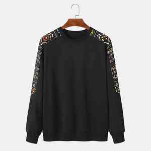 Sudaderas de hombre al por mayor tela de algodón transpirable informal con estilo ropa cómoda diseñada para uniformes deportivos y de negocios de EE. UU. - Product Image 1