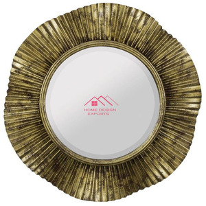 Espejo de pared de Metal moderno de lujo de diseño Premium elegante para decoración de Hotel en casa uso espejo de pared de Metal moderno de calidad más vendida - Product Image 4