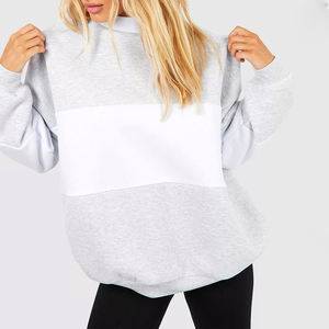 Invierno 2025 OEM sudaderas de lana mujeres precio barato invierno de gran tamaño gota hombro señora sudaderas - Product Image 6