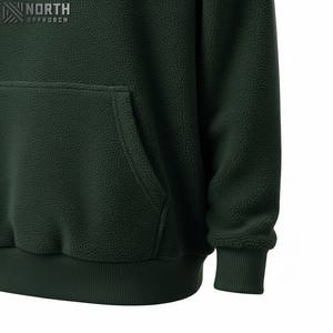 Sudadera con capucha 500 Gsm Heavyweight Drop Shoulder para hombre con bolsillo | Fabricante OEM | Sudadera con capucha de alta calidad de diseño holgado para hombre - Product Image 5