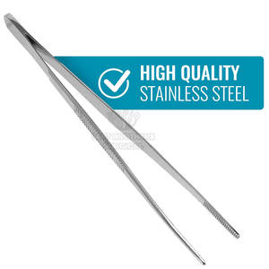 Pince à pansement de haute qualité pince à pansement en acier inoxydable Instruments chirurgicaux pince à pansement à vendre - Product Image 4