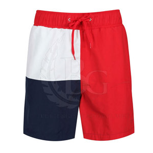 Pantalones cortos hechos a medida para hombre, pantalones cortos de entrenamiento con patrón sólido informal de nuevo diseño, Material de poliéster teñido liso - Product Image 1