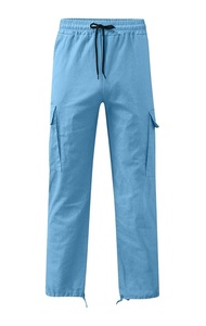 New Arrival Men's Casual <b>Cargo</b> <b>Pants</b> Custom Autumn Japan Style High Waist Loose Fit Lightweight <b>Oversize</b> Trousers Straight - Product Image 5