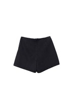 Short en jean mini double boutonnage pour femme, grande taille, avec ceinture, respirant, écologique, 100 % coton, motif délavé – Collection 2023