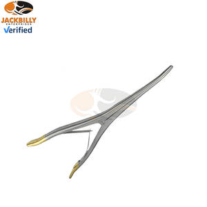 Ensemble d'instruments esthétiques reconstructifs pour augmentation mammaire, comprenant un écarteur mammaire, une lame droite émoussée et des pinces de dissection en acier inoxydable - Product Image 4