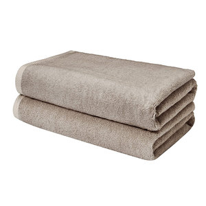 Vente en gros de serviettes très absorbantes pour gymnastique à la main soins capillaires à domicile 100% coton épais personnalisé blanc gris noir serviettes serviettes de salon - Product Image 5