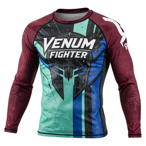 เสื้อรัดกล้ามเนื้อแขนยาว Venum Fighter แห้งเร็ว ผลิตจากผ้าสแปนเด็กซ์และโพลีเอสเตอร์ - Product Image 4