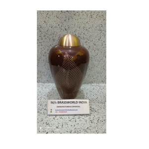 Proveedor al por mayor de urna de cremación metálica por encargo para cenizas humanas suministros funerarios - Product Image 1