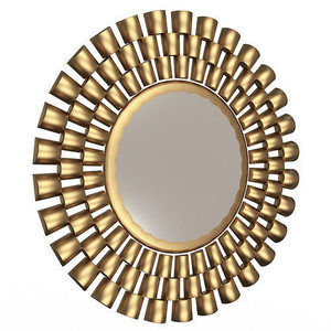 Best Selling Iron <b>Mirror</b> Art <b>Irregular</b> Circular Living Room Metal Frame Wall <b>Mirror</b> Decor Christmas Vintage Luxury Space Casual - Product Image 2