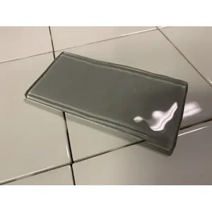 American Olean Subway Glass Grey 3 \ "X 6 \" Azulejos 6 Azulejos Set Modelo 869368 DG5736CRFGLCC1P - Product Image 1