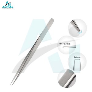 Almac ชุดเครื่องมือแหนบปลายตรงสแตนเลสเกรดมืออาชีพทนทาน ISO13485ได้รับการรับรอง CE - Product Image 1