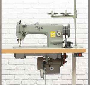 PROVEEDOR VERIFICADO DE LA NUEVA Máquina de Coser Cuero Weavers 303 de Weavers Leather Supply, completa con soporte y servomotor - Product Image 1