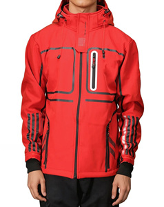 Invierno Soecial Puños elásticos Cremallera Outwear Softshell Chaqueta cortavientos para hombres Musthave Transpirable Durable Chaqueta de viaje - Product Image 1