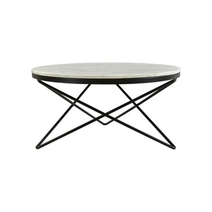 Table basse de salon de villa moderne luxueuse, couleur or, revêtement PVD, meubles de maison, salle à manger, hauteur réglable, acier inoxydable - Product Image 5