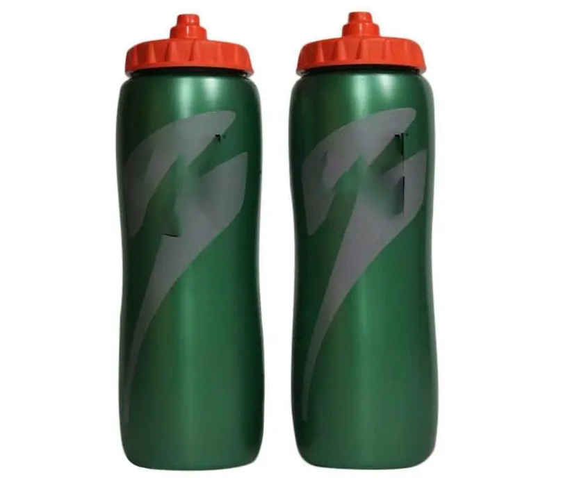 32 Oz Squeeze Water Sports Bottle - Pack of 2 - New Easy Grip Design