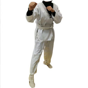 Mejor tela BJJ JUDO uniformes Gis Jiu Jitsu Kimonos Karate uniforme para trajes de entrenamiento de Karate - Product Image 1