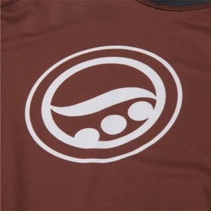 Venta al por mayor 2025 nuevo OEM diseño personalizado estilo lateral color blanco No Gi Bjj Grappling mangas completas Shoyoroll Rashguard - Product Image 4