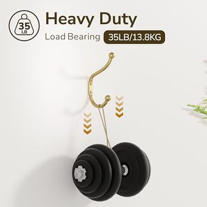 Unique Black <b>Wall</b> Mounted Aluminium Coat <b>Hooks</b> Hanger With Screw for Towel <b>Key</b> Robe Scarf Bag Cap Coffee Cups - Product Image 3