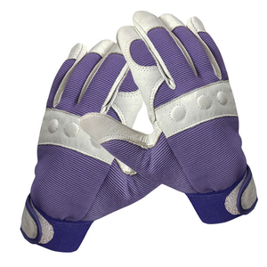 Guantes de bateo de béisbol y softbol de cuero genuino con diseño personalizado, venta directa de fábrica con servicio OEM - Product Image 5