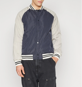 แจ็กเก็ตบอมเบอร์เสื้อเบสบอลลำลองแนวสตรีทเสื้อแจ็กเก็ตทีมตัวแทนสไตล์สตรีทในเมือง - Product Image 1