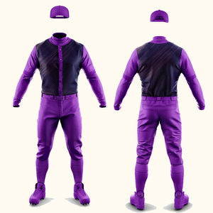 Uniforme de Béisbol Juvenil de Último Diseño, Calidad Premium, Color Sólido, Transpirable y Cómodo, Conjunto a Precio de Mayoreo - Product Image 1