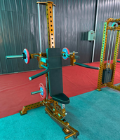 Machine à presser les épaules assise à charge libre BN Factory pour l'entraînement des deltoïdes en salle de sport commerciale