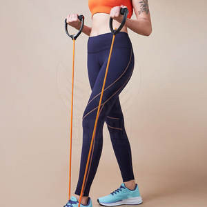 Diseño personalizado Tallas grandes Legging Poliéster Hecho Cintura elástica Legging Estilo único Mujeres Legging - Product Image 5