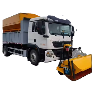 Camión Esparcidor de Sal para Carreteras de Invierno Directo de Fábrica, con Pala/Rodillo de 3m, Tamaños Personalizados, Barredora de Nieve, Componente Central del Motor en Estado de Servicio - Product Image 2