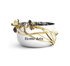 Fabulous Design Customize Size Stainless Steel and Aluminium Serving <b>Bowl</b> Deluxe Quality <b>Silver</b> Color Dessert <b>Bowl</b> - Product Image 4