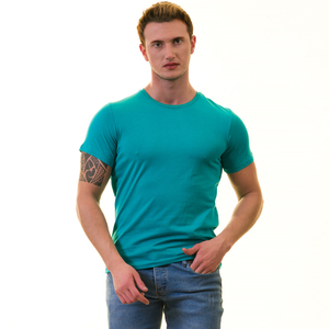 Camiseta Deportiva Personalizada con Logotipo para Hombre, Ecológica, Transpirable, de Secado Rápido, para Gimnasio, Entrenamiento, Maratón, 100% Poliéster - Product Image 5