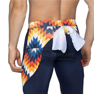 Leggings de Compresión Ligeros para Hombre, Cintura Elástica, Comodidad Durante Todo el Día, Entrenamiento, Tela Elástica Flexible de Spandex/Poliéster - Product Image 3