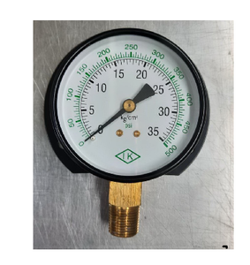 เครื่องวัดความดันอากาศพลาสติกทรงกลม500บาร์จอแสดงผล LCD 2.5 "1.6% ความถูกต้องผ่านการรับรอง GS - Product Image 1