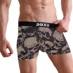 กางเกงบ็อกเซอร์ชาย เนื้อผ้านุ่ม สบาย ระบายอากาศได้ดี ยืดหยุ่น ทรงคลาสสิก ผ้าถัก ป้องกันแบคทีเรีย ยั่งยืน ผลิตตามสั่ง - Product Image 4