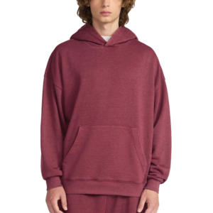Sweats à capuche pour hommes de luxe surdimensionnés 500Gsm French Terry unisexe poids lourd Hip Hop vierge Streetwear imprimer Logo personnalisé sweats à capuche pour hommes - Product Image 1