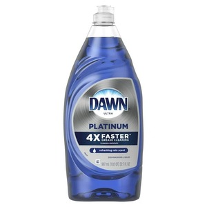 Dawn Platinum Dishwashing <b>Liquid</b> Dish <b>Soap</b>, Refreshing Rain Scent, 32.7 Fl oz - Product Image 2