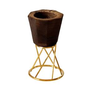 Nouveau design, accessoires de maison de qualité supérieure, photophore décoratif en bois, meilleur bougeoir en bois fait à la main - Product Image 2