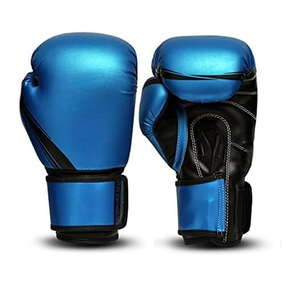 Guantes de Boxeo de Cuero, Equipo de Fitness, Diseño Transpirable, Entrenamientos Cómodos, Acolchado Suave, Correa de Muñeca Ajustable con Gancho - Product Image 4
