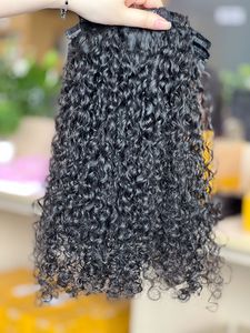 Vendeur de cheveux vietnamiens bruts-bouclés birmans-clip ins extension-Vente en gros Super Double Drawn - Product Image 2