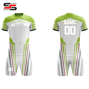 Ensembles complets d'uniformes sportifs avec logo personnalisé pour hommes kit de football chemise uniforme de football maillot de l'équipe de football par sublimation - Product Image 6