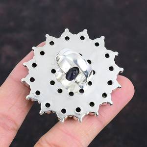 <b>Amethyst</b> Gemstone Silver <b>Ring</b> Handmade Statement <b>Ring</b> 925 Sterling Silver Big <b>Amethyst</b> <b>Ring</b> - Product Image 4