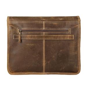 กระเป๋าแมสเซ็นเจอร์หนังนิ่มน้ำหนักเบาราคาไม่แพงสำหรับใส่ไปเรียนทุกวันกระเป๋าหนังสะพายข้างทำมือ - Product Image 4